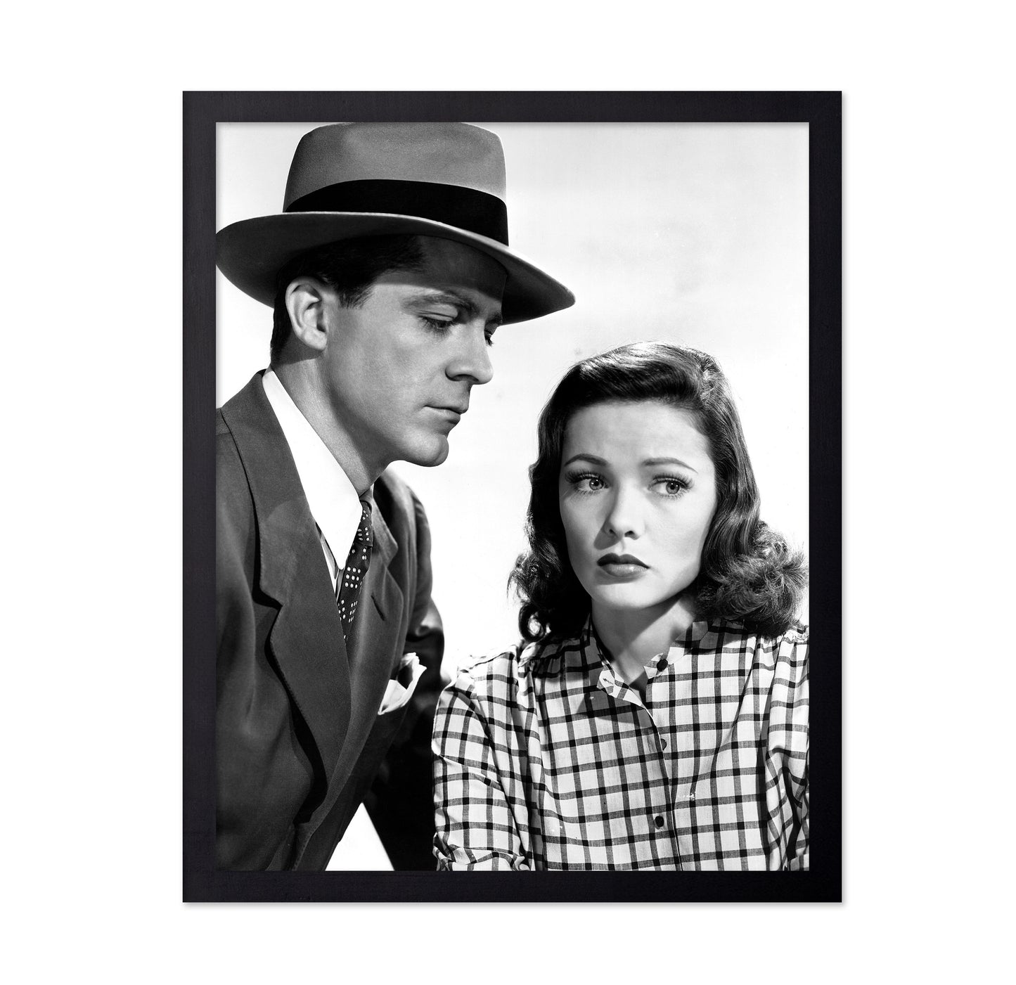 Laura 1944 Dana Andrews & Gene Tierney