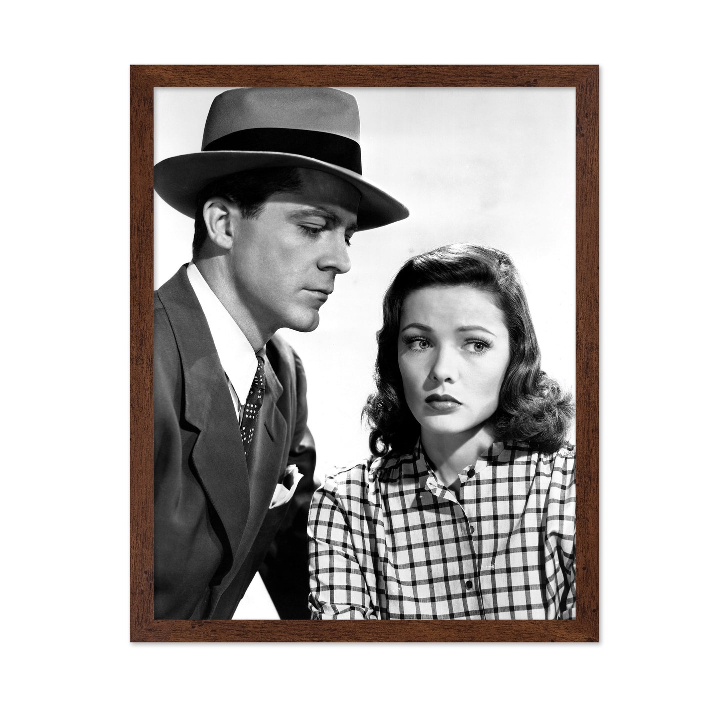 Laura 1944 Dana Andrews & Gene Tierney