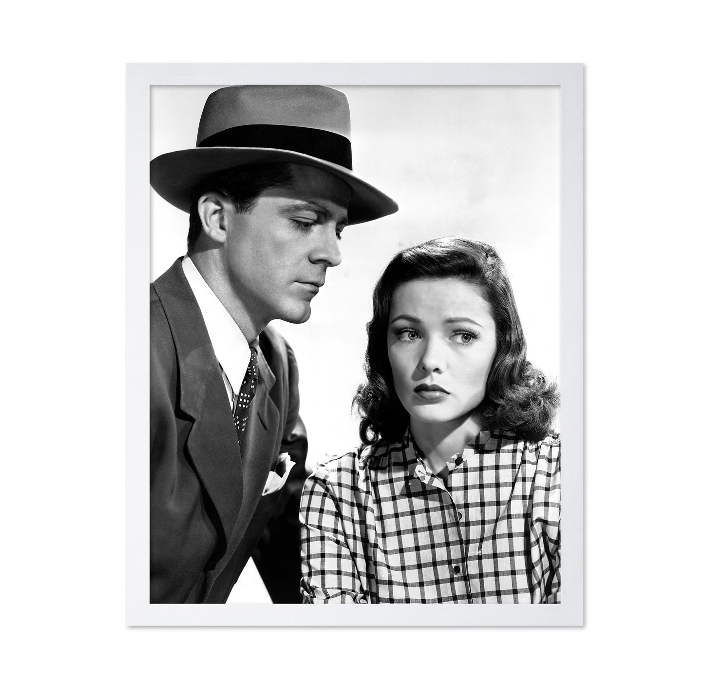 Laura 1944 Dana Andrews & Gene Tierney