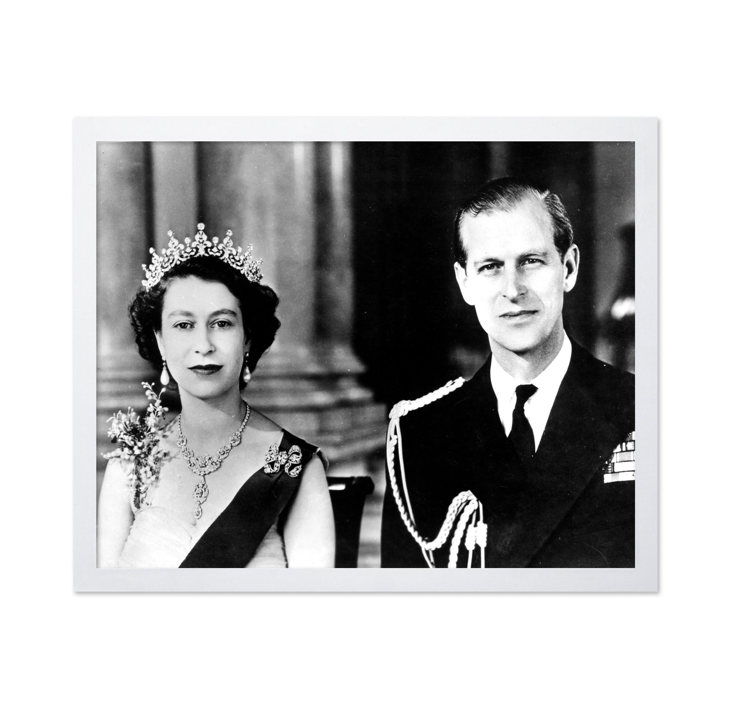 Queen Elizabeth & Prince Philip 1954