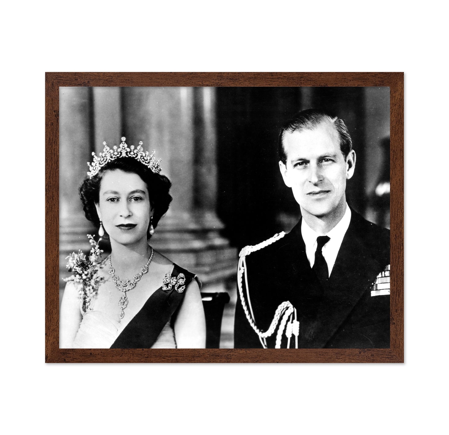 Queen Elizabeth & Prince Philip 1954