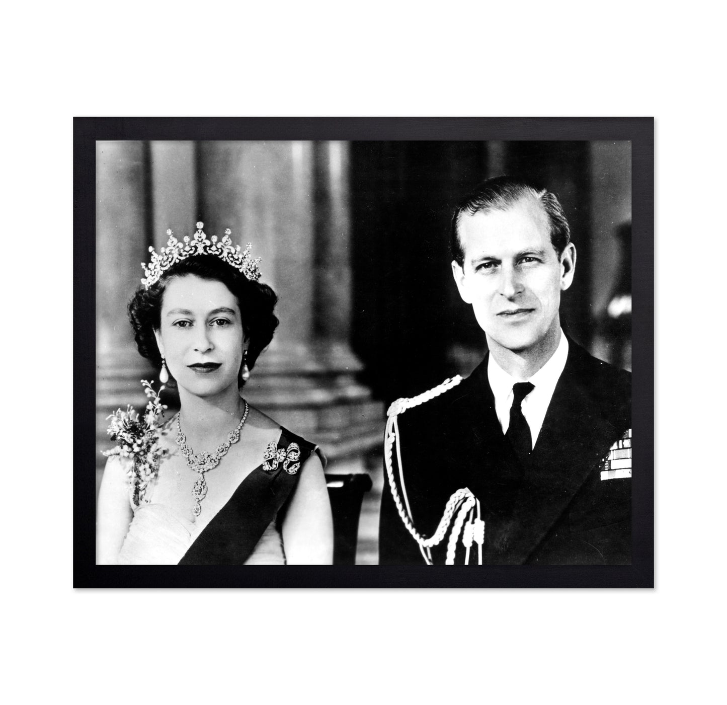 Queen Elizabeth & Prince Philip 1954