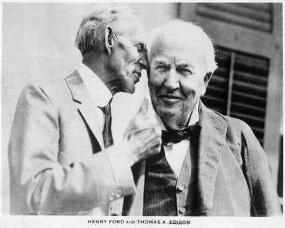 Henry Ford & Thomas Edison 1920s
