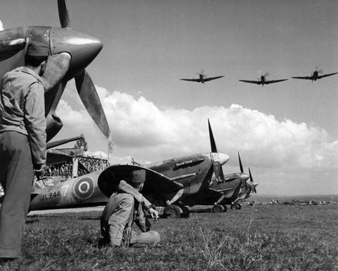 Allied Air Force Base France 1944