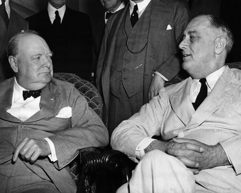 Pacific War Council Meeting 1942 Winston Churchill