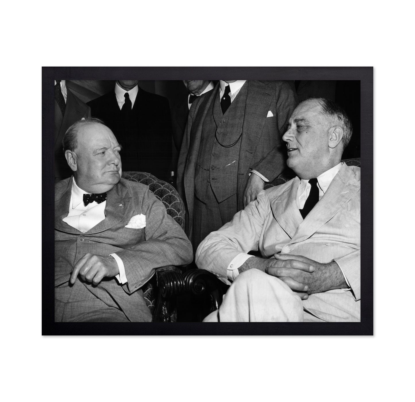 Pacific War Council Meeting 1942 Winston Churchill