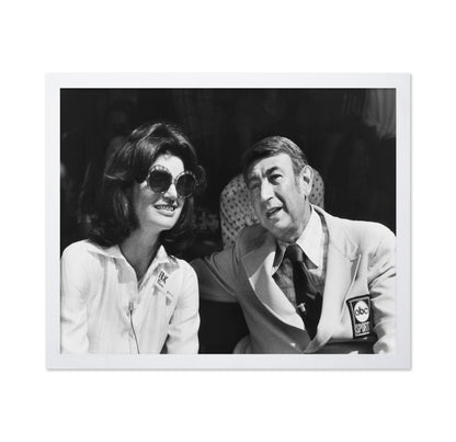Jacqueline Kennedy Onassis & Howard Cosell 1976