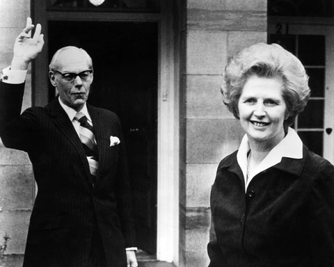Margaret Thatcher & Dennis Thatcher 1977