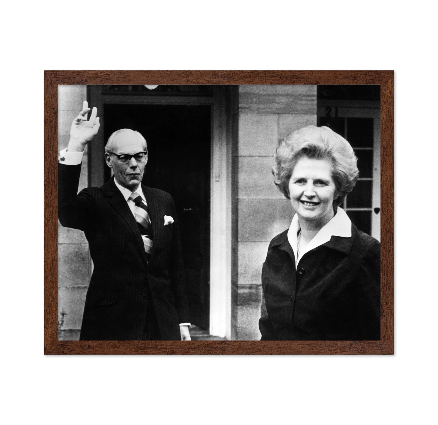Margaret Thatcher & Dennis Thatcher 1977