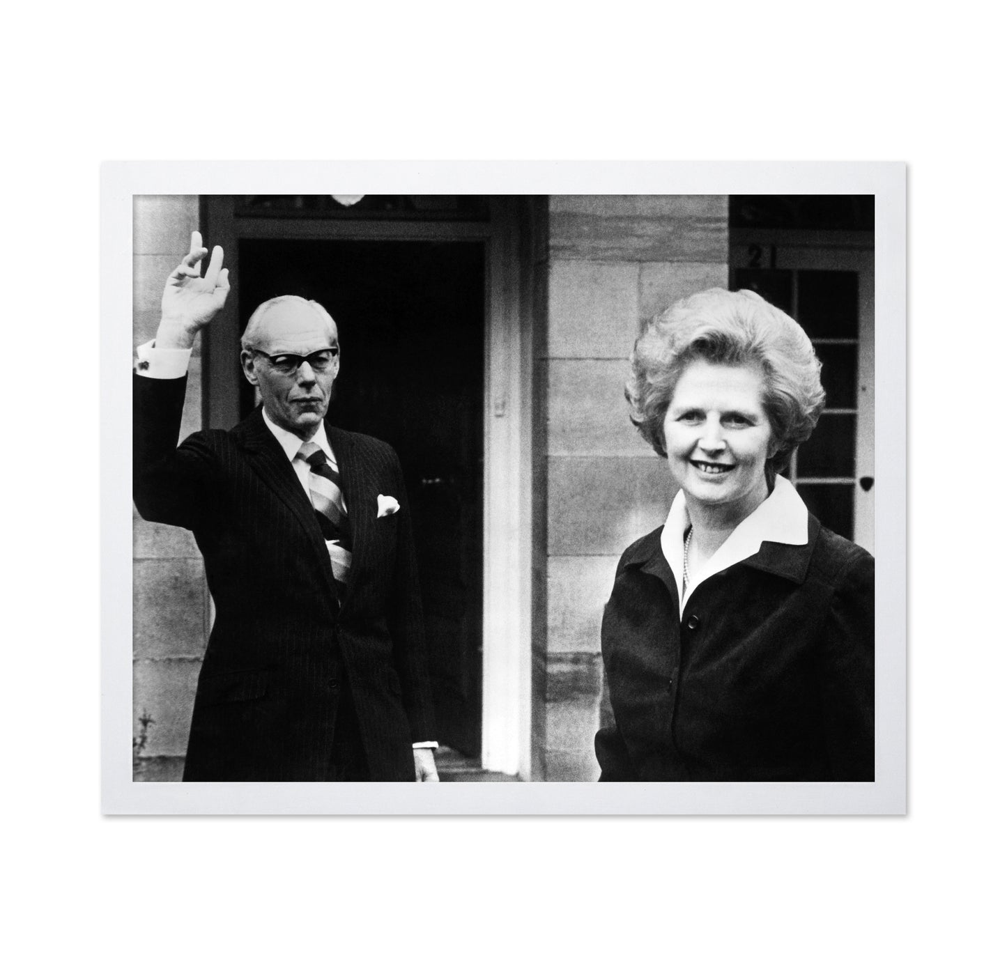 Margaret Thatcher & Dennis Thatcher 1977