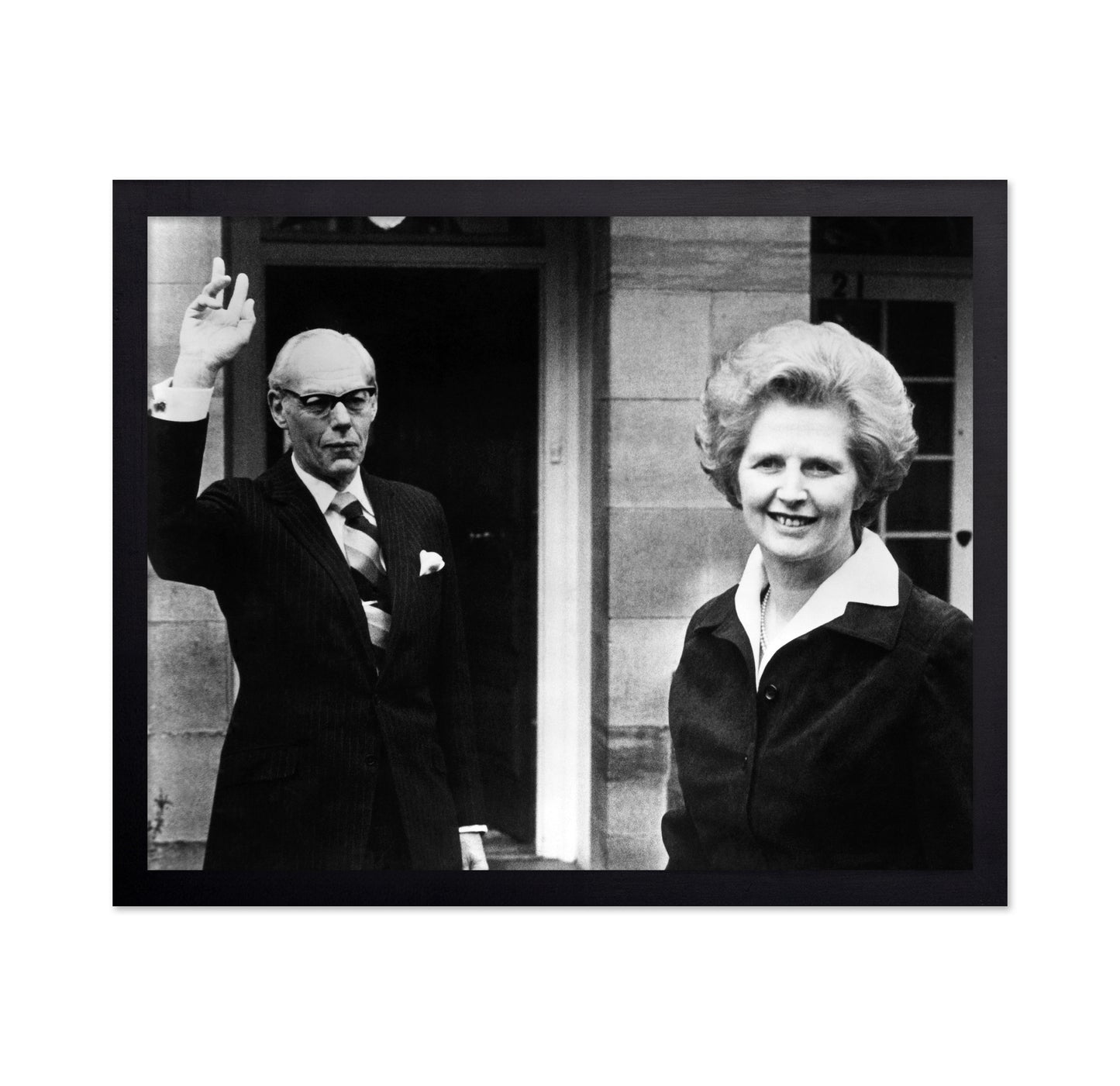 Margaret Thatcher & Dennis Thatcher 1977