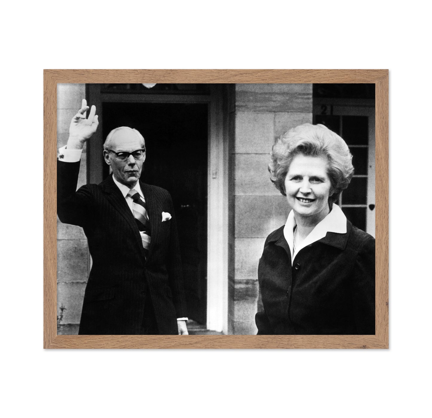 Margaret Thatcher & Dennis Thatcher 1977