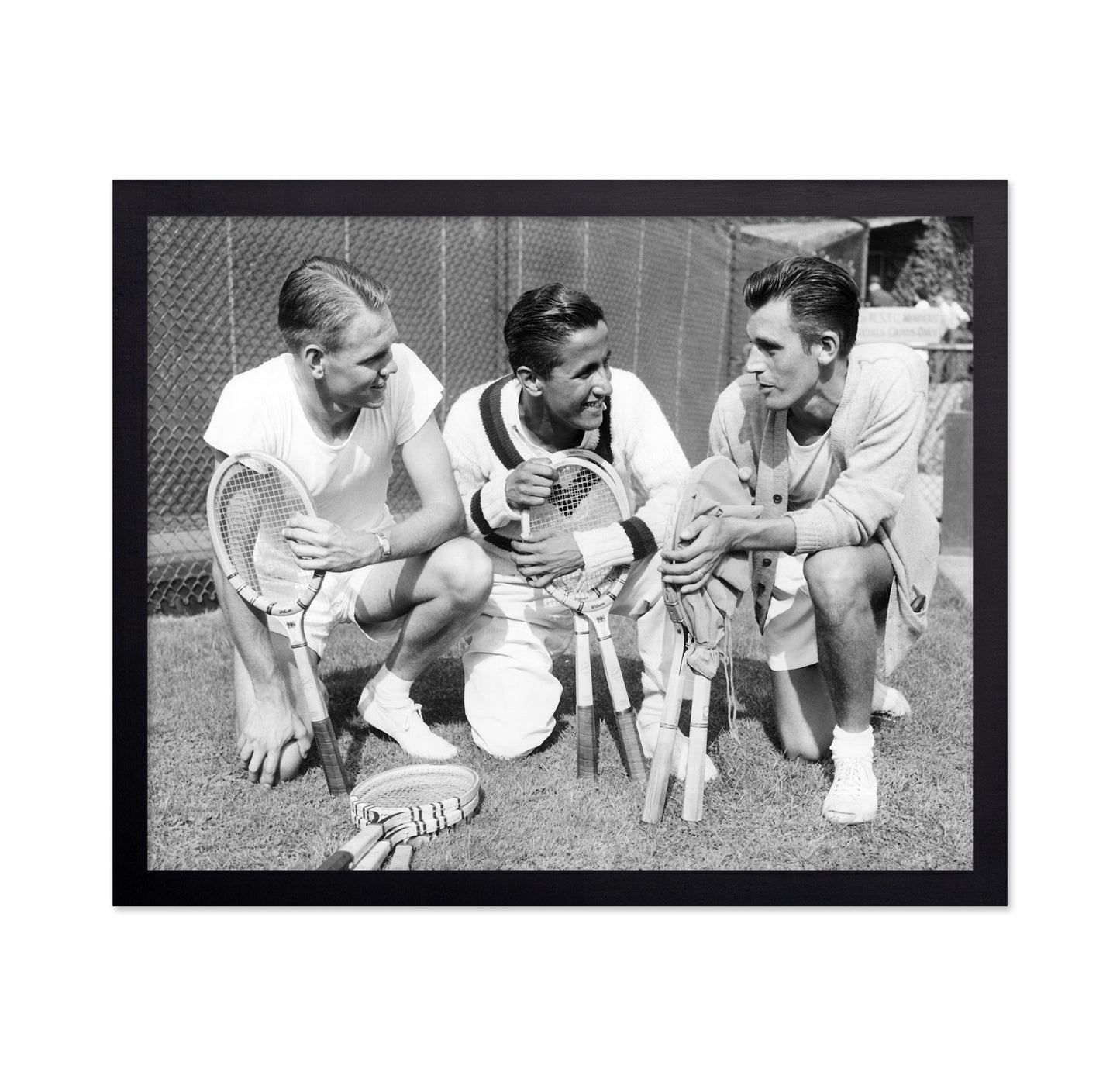 Jack Kramer, Pancho Segura & Frank Parker 1943