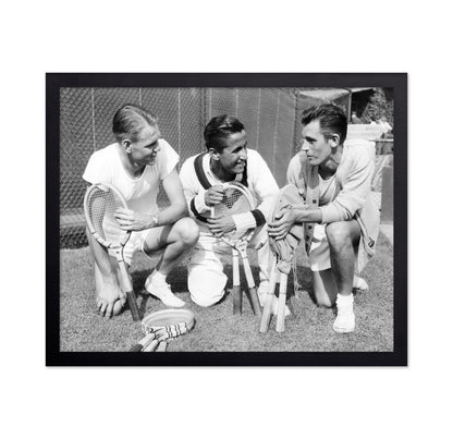 Jack Kramer, Pancho Segura & Frank Parker 1943