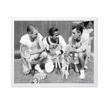 Jack Kramer, Pancho Segura & Frank Parker 1943