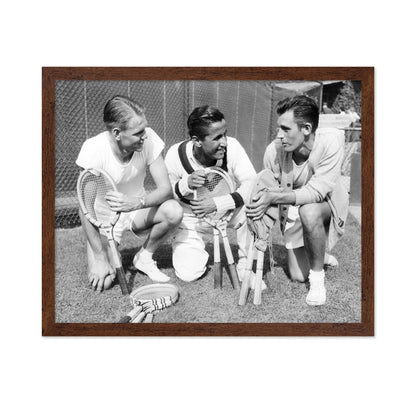 Jack Kramer, Pancho Segura & Frank Parker 1943
