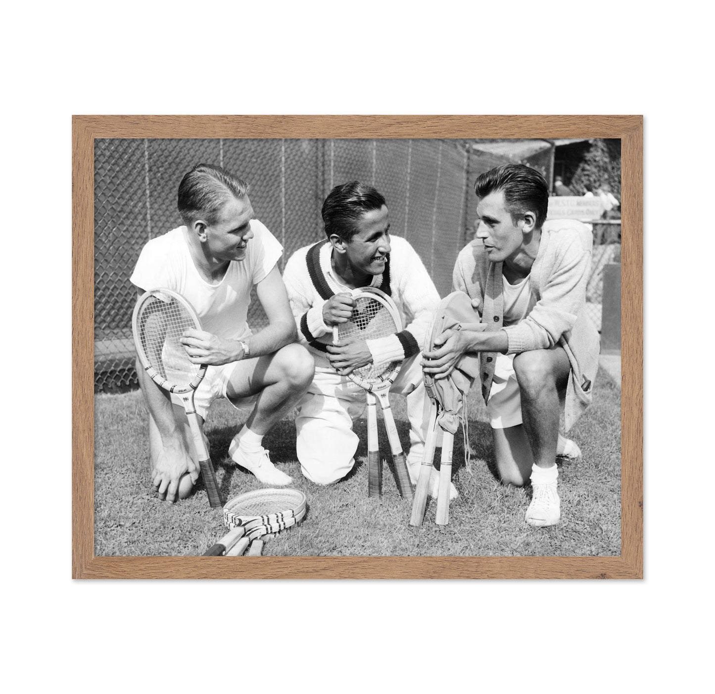 Jack Kramer, Pancho Segura & Frank Parker 1943