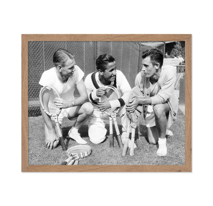 Jack Kramer, Pancho Segura & Frank Parker 1943