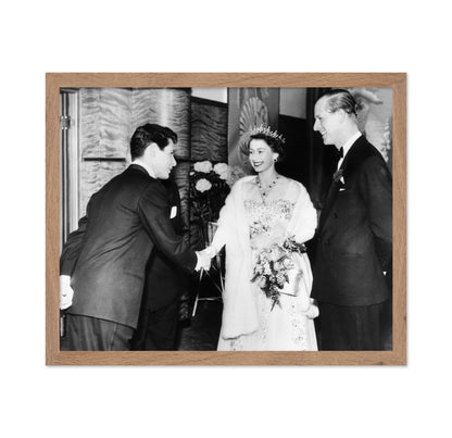 Royal Presentation 1955 Queen Elizabeth