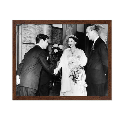 Royal Presentation 1955 Queen Elizabeth