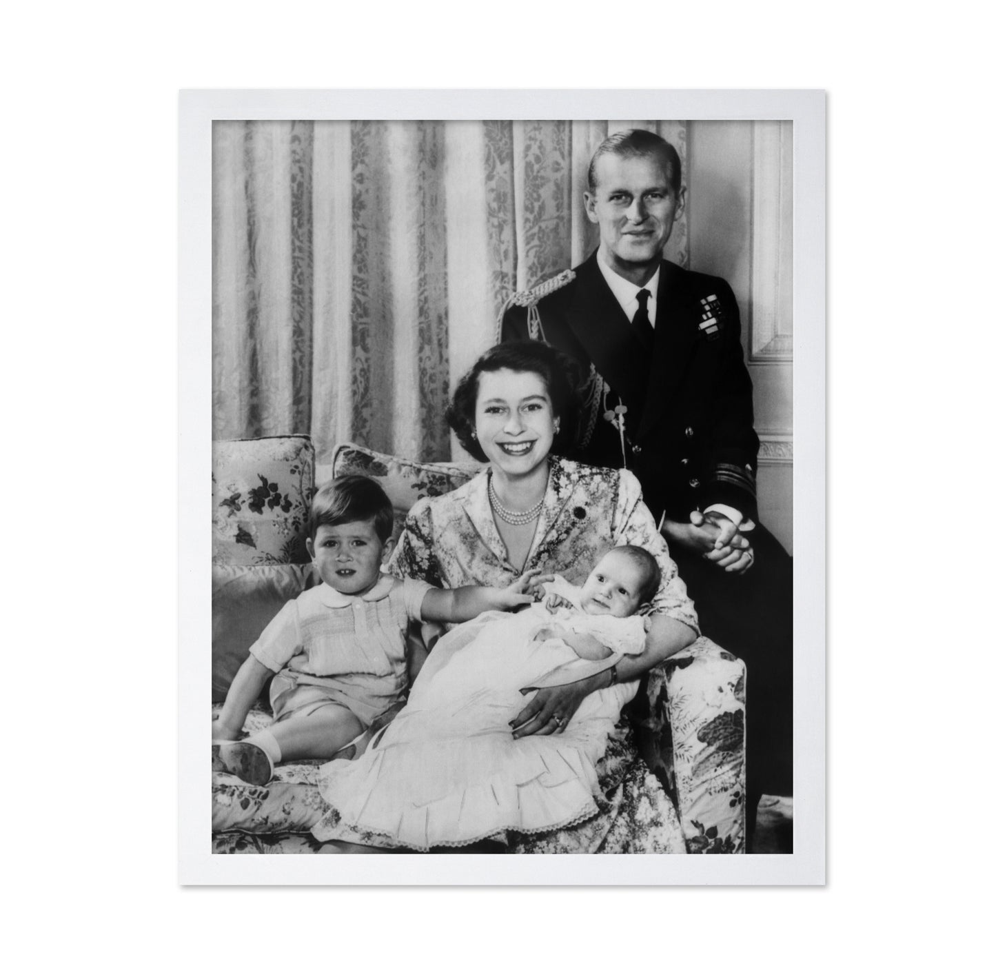 Royal Family Portrait 1951 Queen Elizabeth