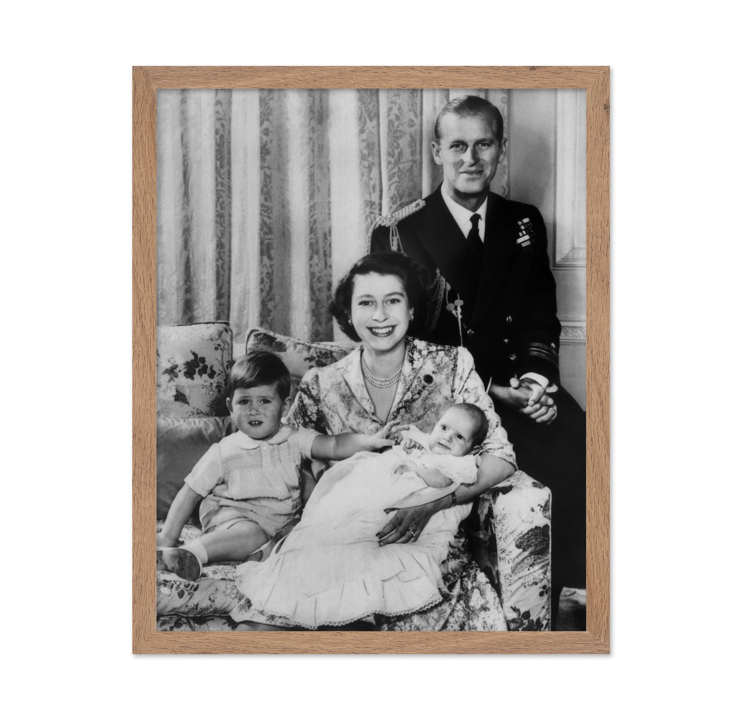 Royal Family Portrait 1951 Queen Elizabeth
