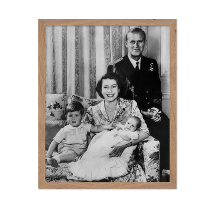 Royal Family Portrait 1951 Queen Elizabeth