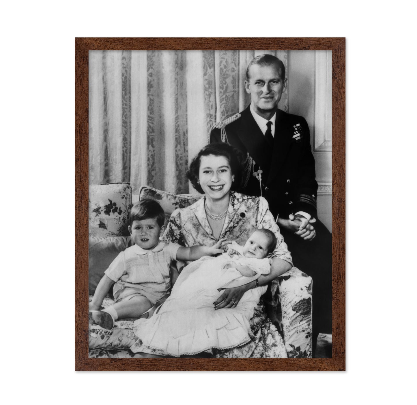 Royal Family Portrait 1951 Queen Elizabeth