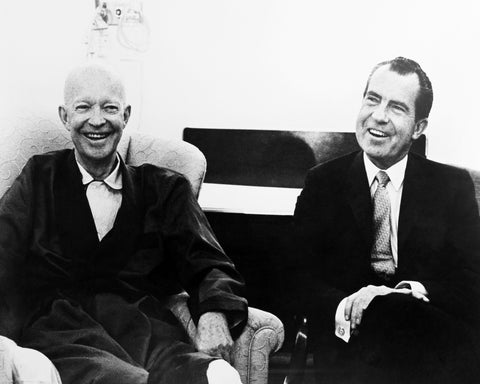 Dwight Eisenhower & Richard Nixon 1969