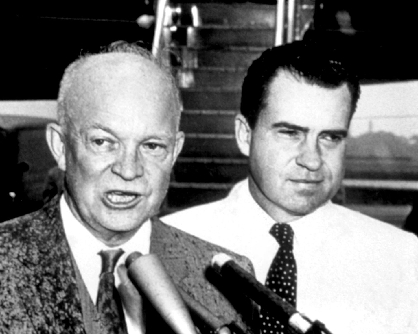Dwight Eisenhower & Richard Nixon 1950s