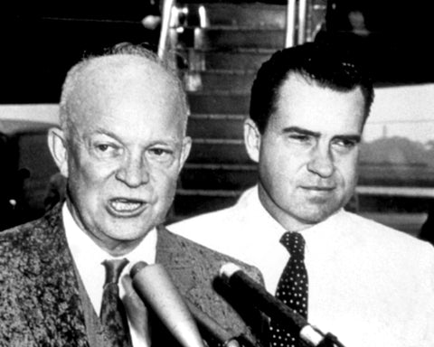 Dwight Eisenhower & Richard Nixon 1950s