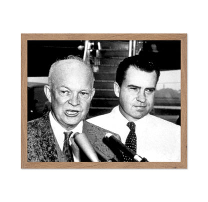 Dwight Eisenhower & Richard Nixon 1950s