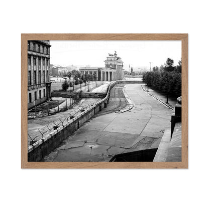 Berlin Wall Brandenburg Gate 1962