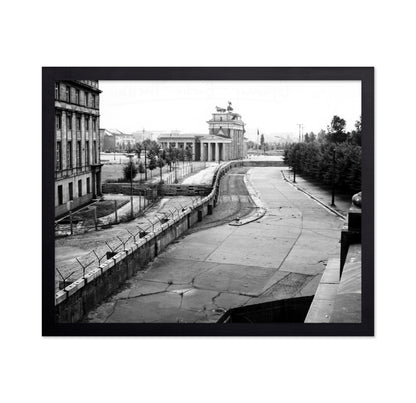 Berlin Wall Brandenburg Gate 1962