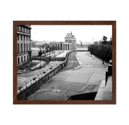 Berlin Wall Brandenburg Gate 1962