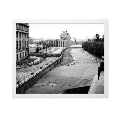 Berlin Wall Brandenburg Gate 1962