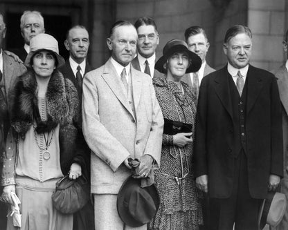 Calvin Coolidge & Herbert Hoover 1928