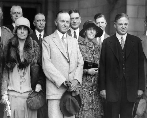 Calvin Coolidge & Herbert Hoover 1928
