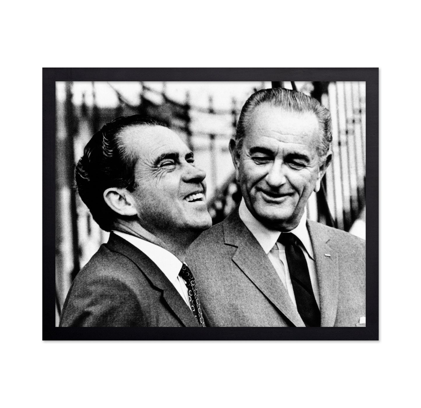 Lyndon Johnson & Richard Nixon 1968