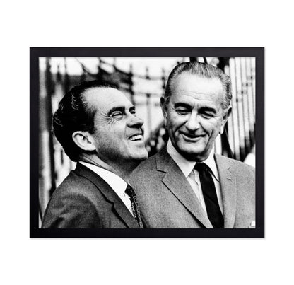 Lyndon Johnson & Richard Nixon 1968