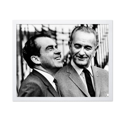 Lyndon Johnson & Richard Nixon 1968