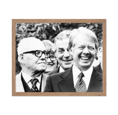 Jimmy Carter & George Meany 1977