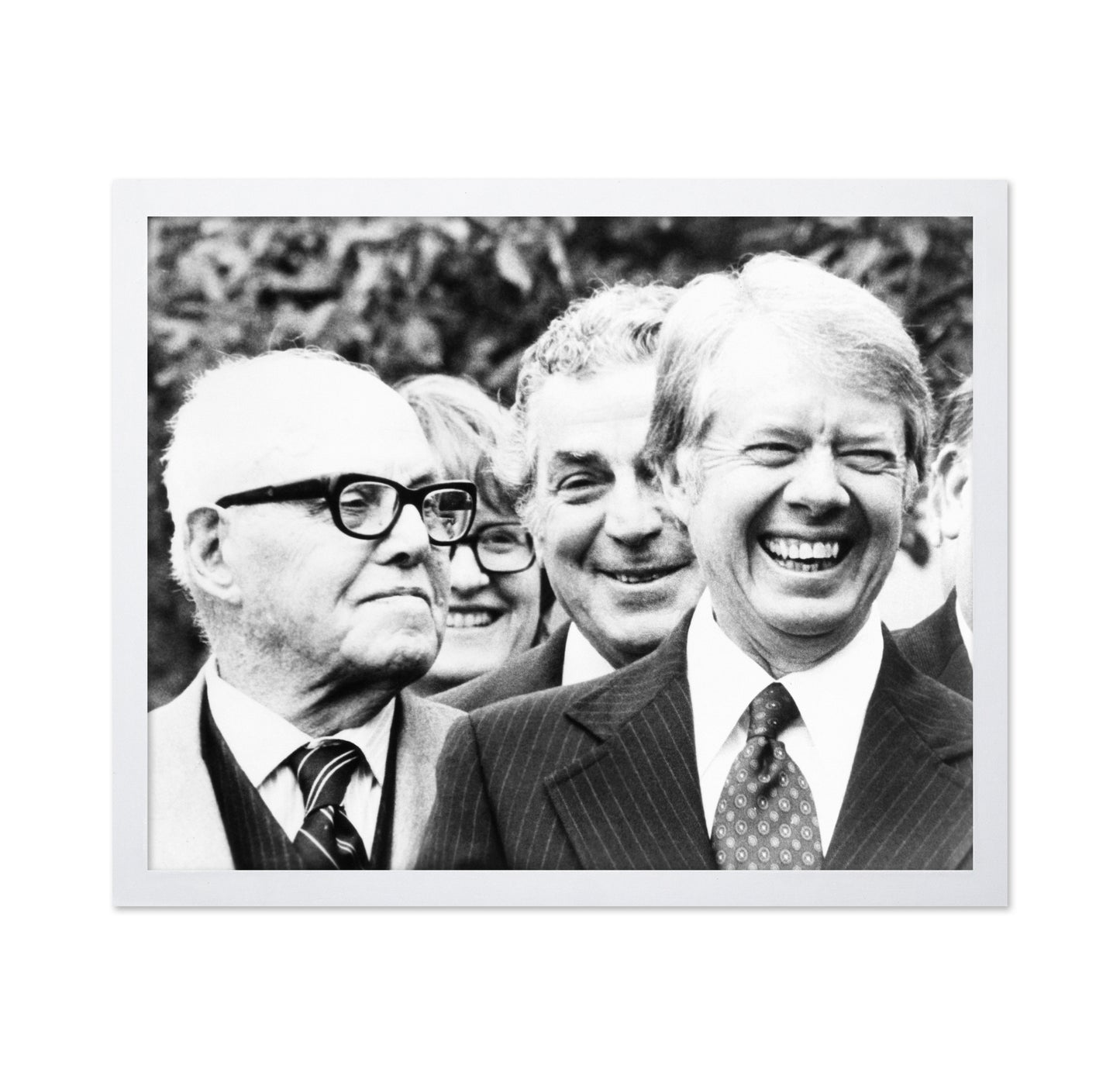 Jimmy Carter & George Meany 1977