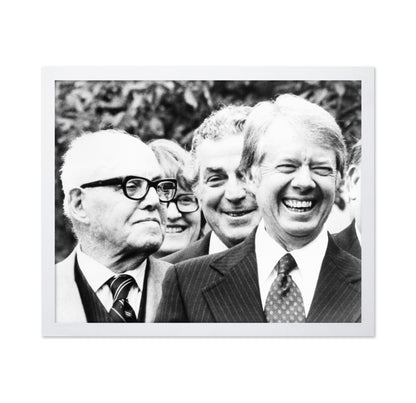Jimmy Carter & George Meany 1977