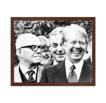 Jimmy Carter & George Meany 1977