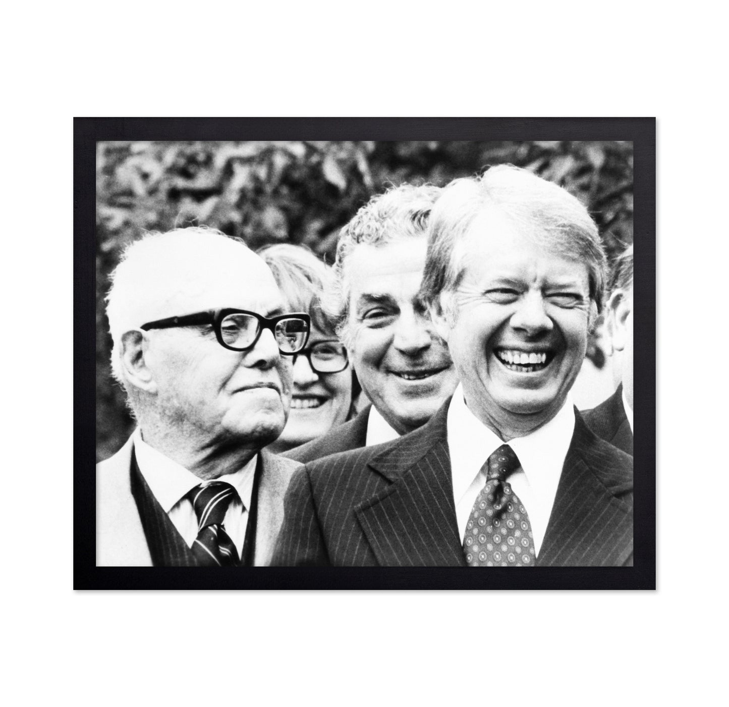 Jimmy Carter & George Meany 1977