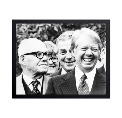 Jimmy Carter & George Meany 1977