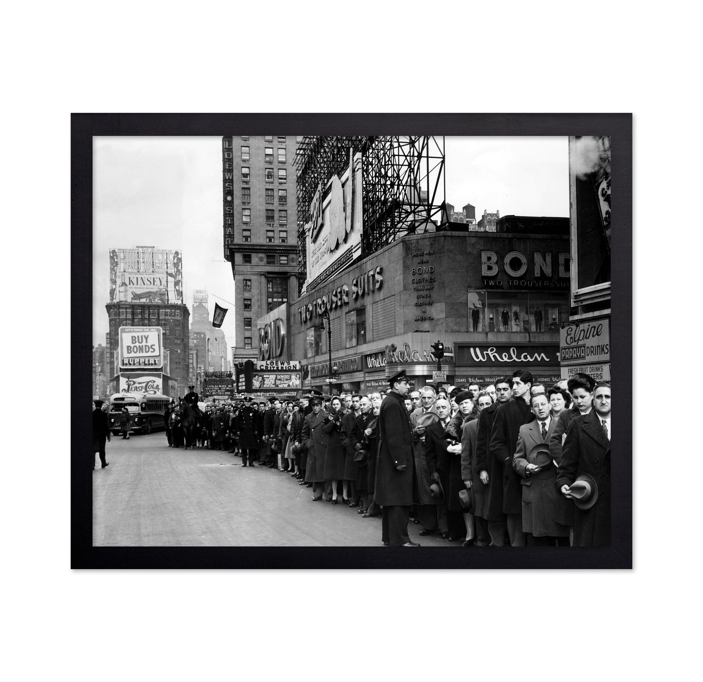 Pearl Harbor Anniversary Times Square 1944