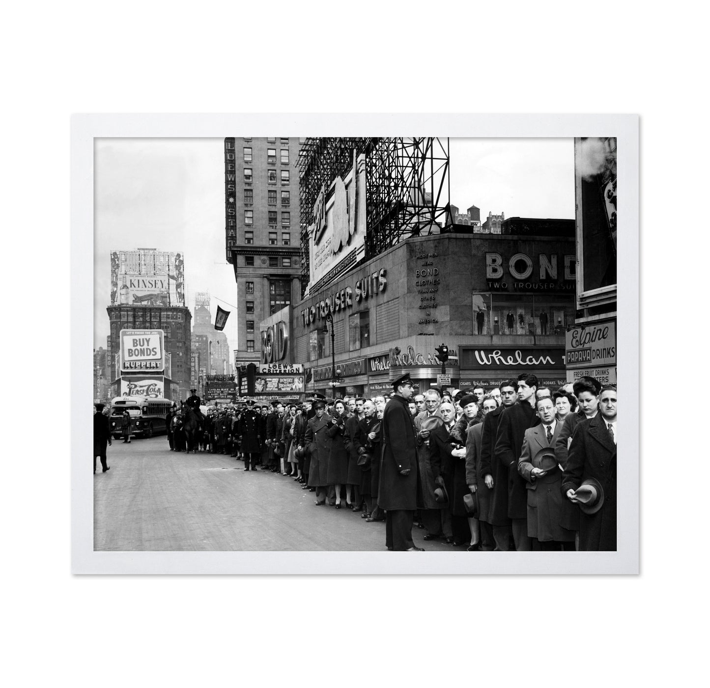 Pearl Harbor Anniversary Times Square 1944
