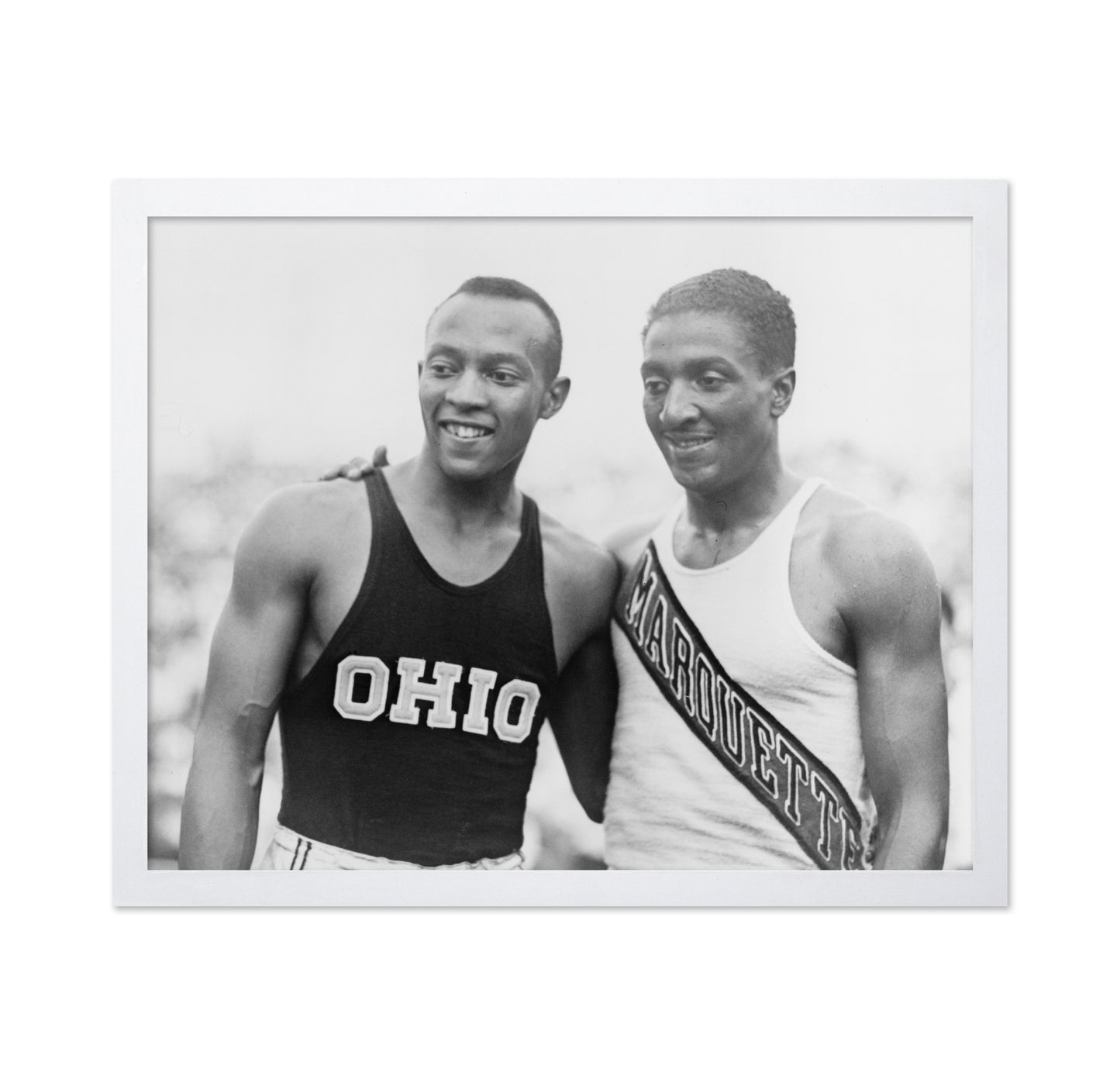 Jesse Owens & Ralph Metcalfe 1936